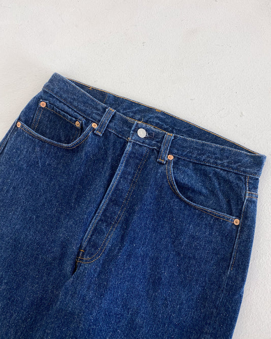 Levis 1980er 501xx USA Denim Blau