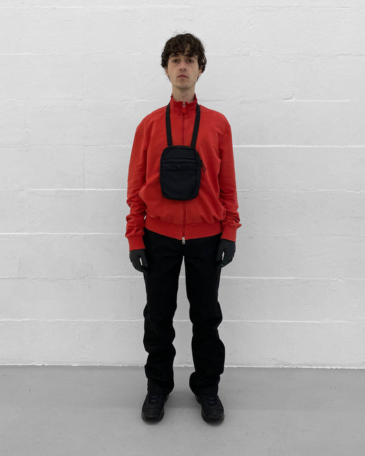 Y-3 2020s Pusher Shoulder Bag Black