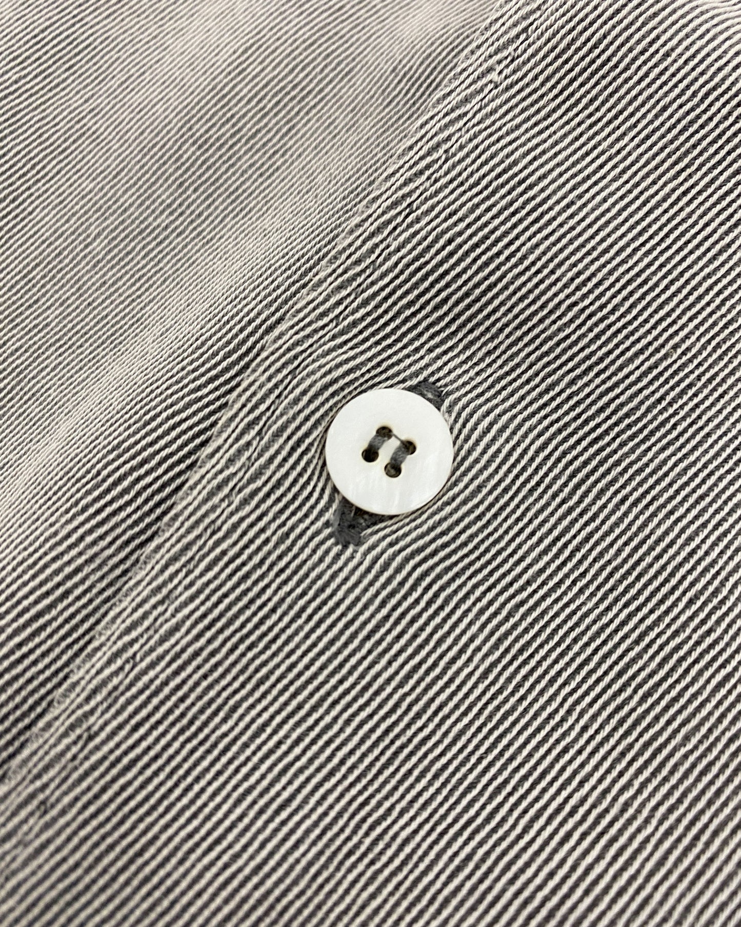 Armani Jeans 2010s Striped Shirt Grey