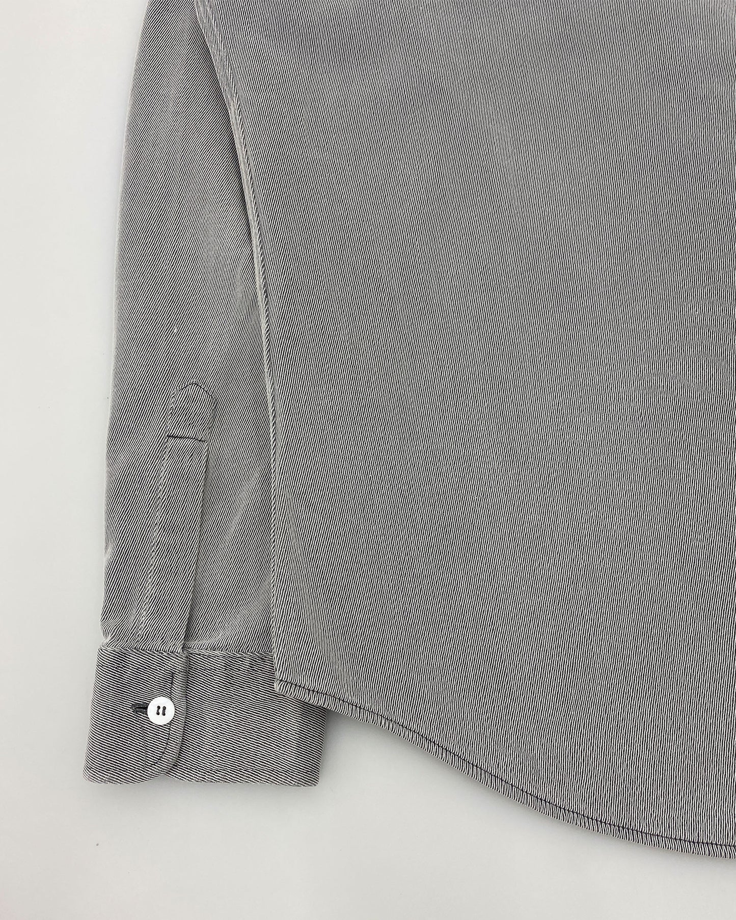 Armani Jeans 2010s Striped Shirt Grey