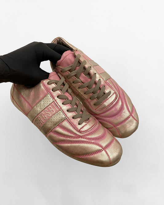 Bikkembergs 2000s Classic Sneaker Metallic Pink