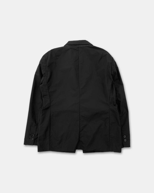 Bikkembergs 1990s Nylon Blazer Jacket Black