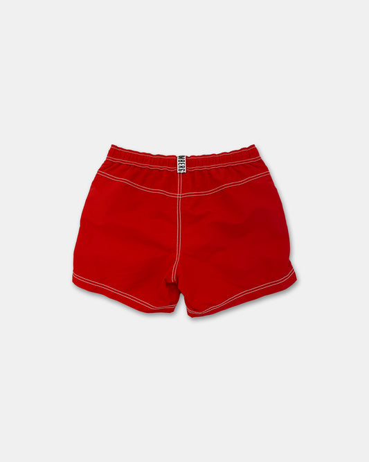 Bikkembergs 2000s Bathing Shorts Red