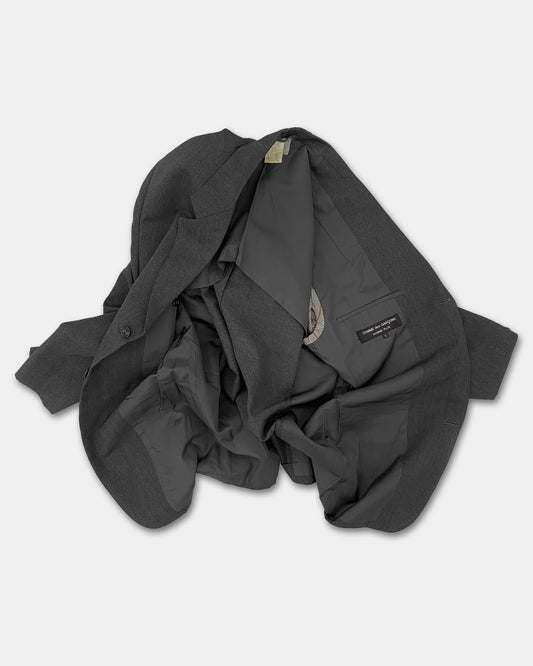 Comme des Garçons Homme Plus 1993 Wool Blazer Jacket Grey