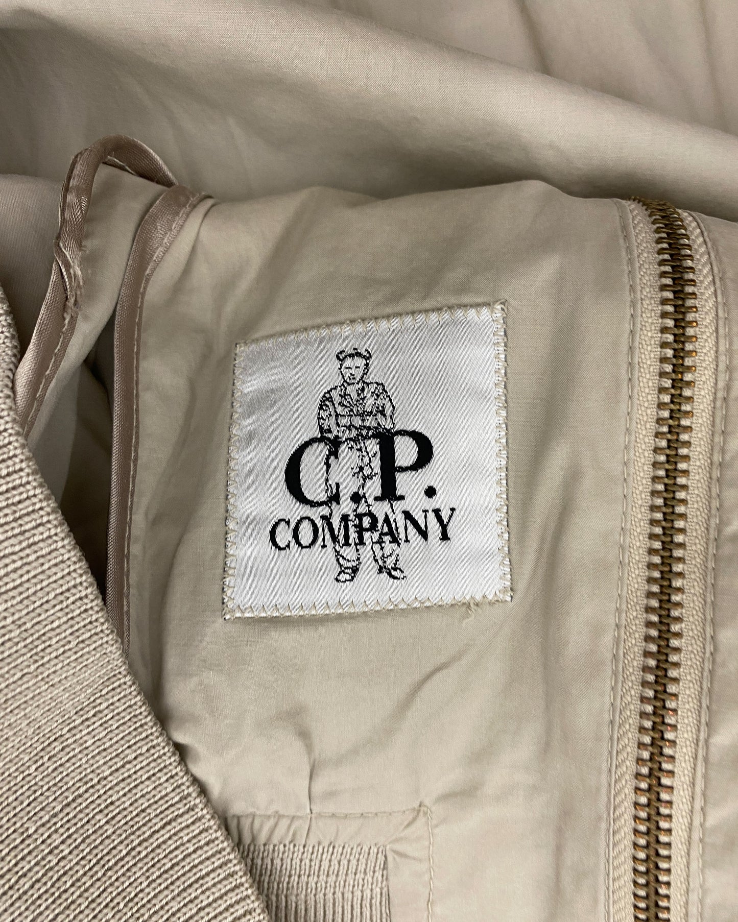 C.P. Company 2010s Light Harrington Jacket Beige
