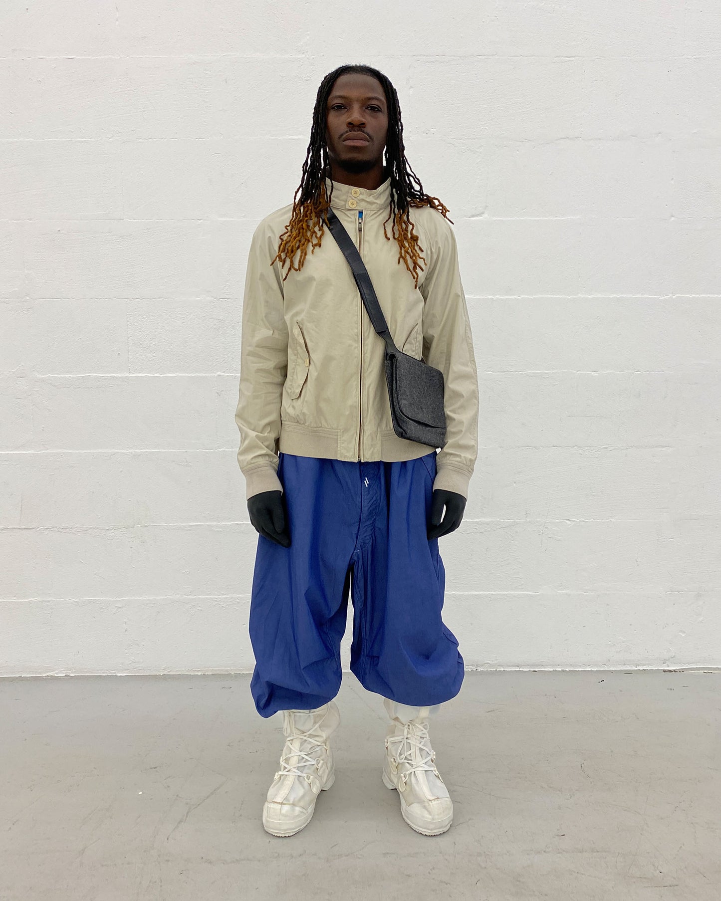 C.P. Company 2010s Light Harrington Jacket Beige