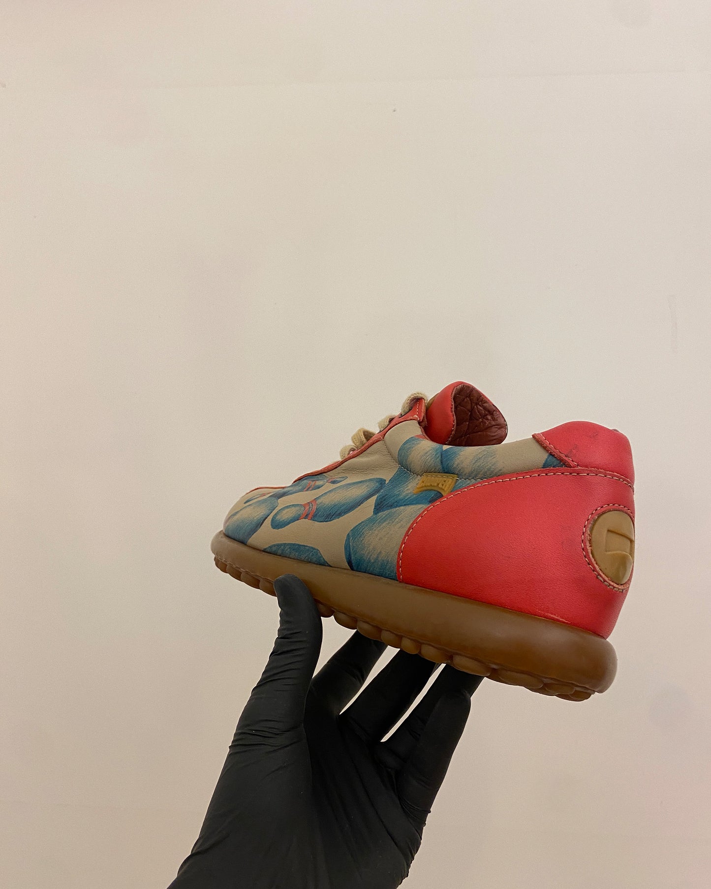 Camper 2000s Bowling Print Pelotas Sneaker Multicolor