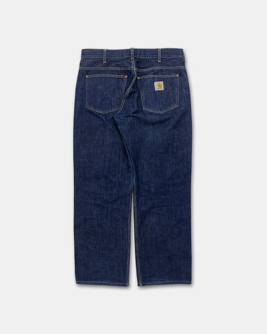 Carhartt 2000s Staff Pant Denim Dark Blue