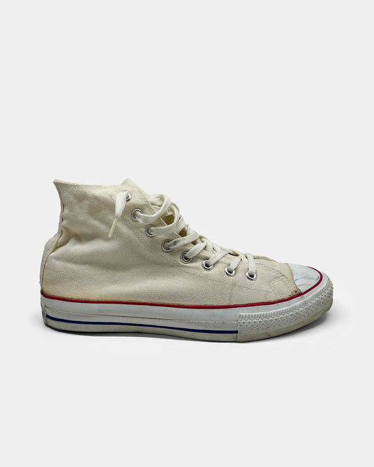 Converse 1980s Made in USA Chuck Taylor White