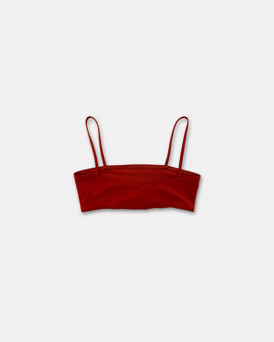 DKNY 2000s Bralette Top Red