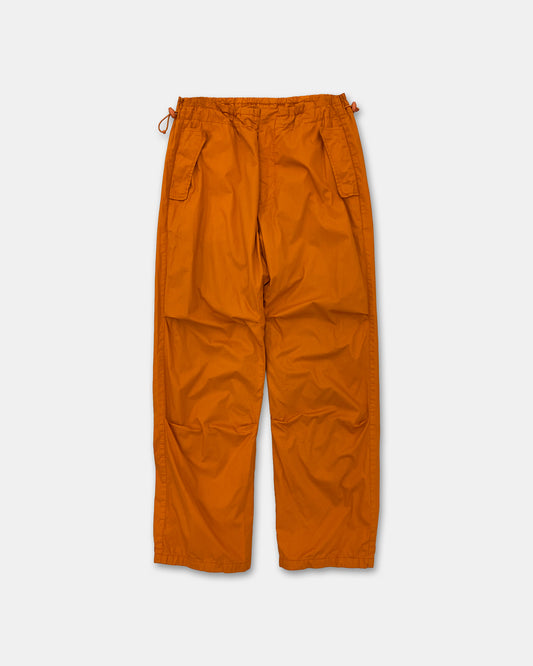 Diesel 2000s Padded Parachute Pants Orange