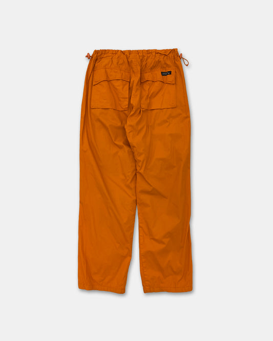 Diesel 2000s Padded Parachute Pants Orange