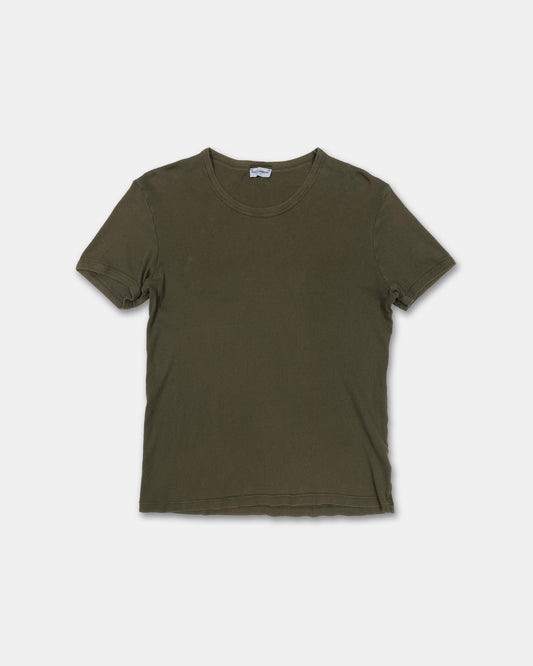 Dolce & Gabbana Underwear 2010s Ribbed T-Shirt Green