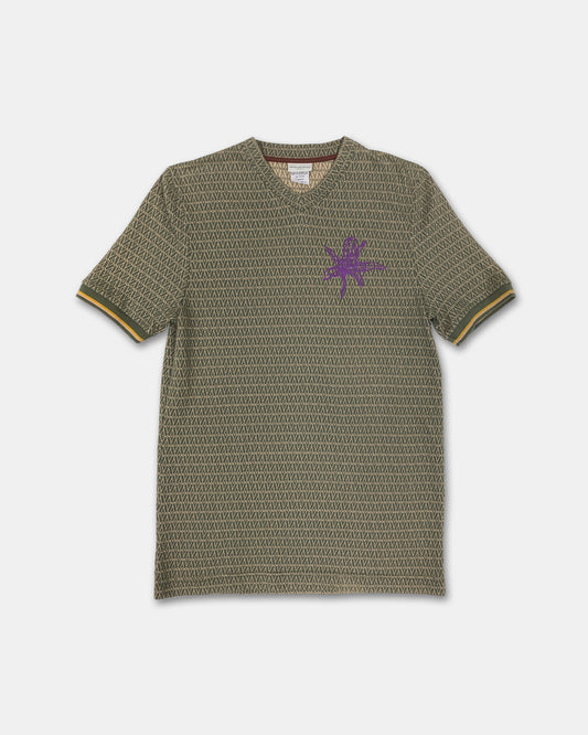 Dries van Noten 2000s Flower Print Pattern T-Shirt Black