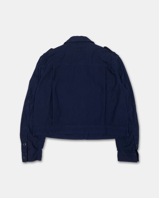 G-Star RAW 2010s Military Officer Blouse Jacket Navy