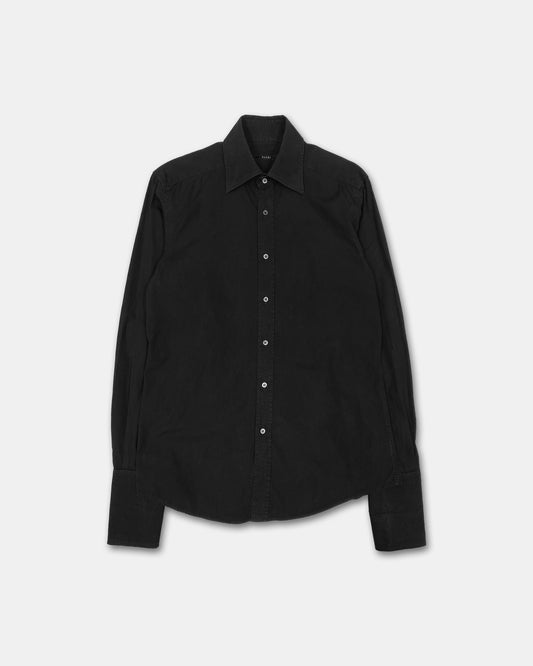 Gucci by Tom Ford 2000s Classic Cufflinks Shirt Black