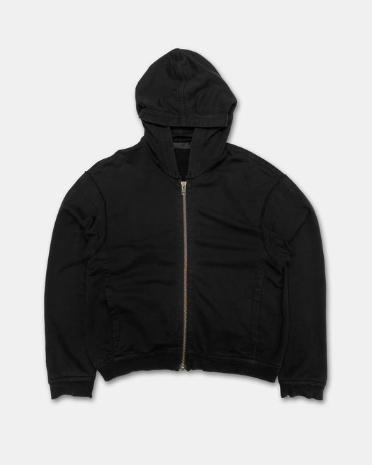Haider Ackermann 2010s Oversized Perth Zip Hoodie Black