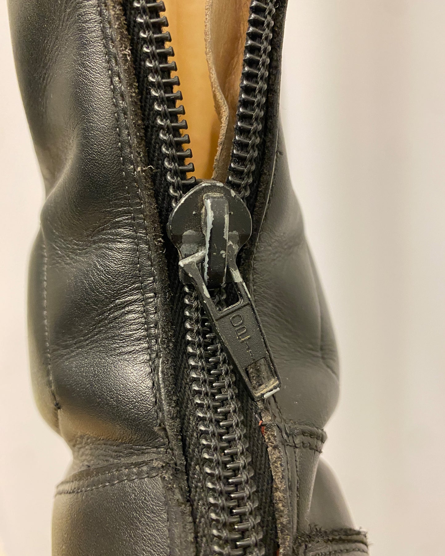 Harro x Ray 1980s Biker Racing Boots Black