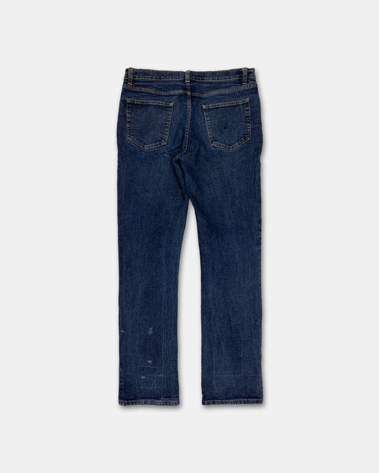 Helmut Lang 1998 Stretch Classic Denim Blue