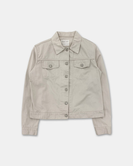 Helmut Lang 1998 Vintage Cotton Denim Jacket White