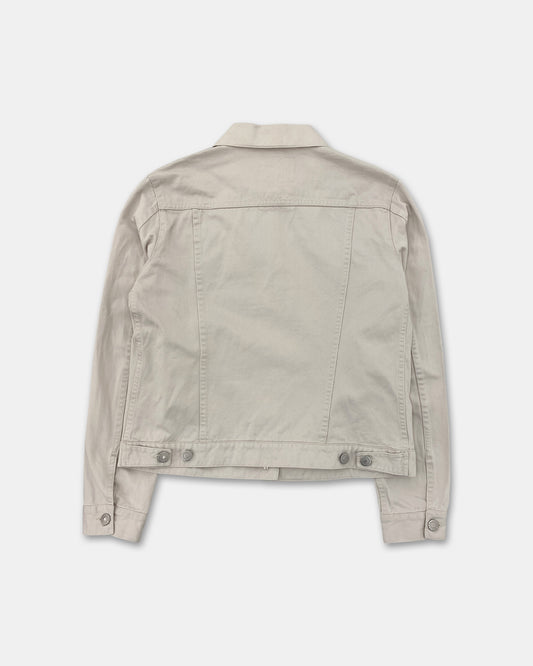 Helmut Lang 1998 Vintage Cotton Denim Jacket White