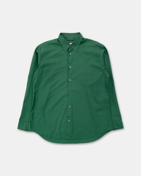Issey Miyake SS1999 Classic Shirt Bottle Green