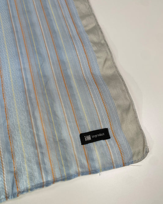IM Product 1990s Striped Cloth Light Blue