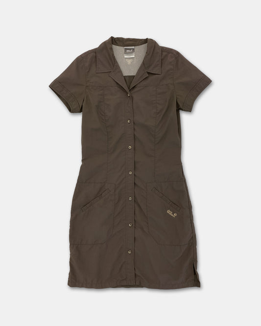 Jack Wolfskin 2010s Sport Dress Brown