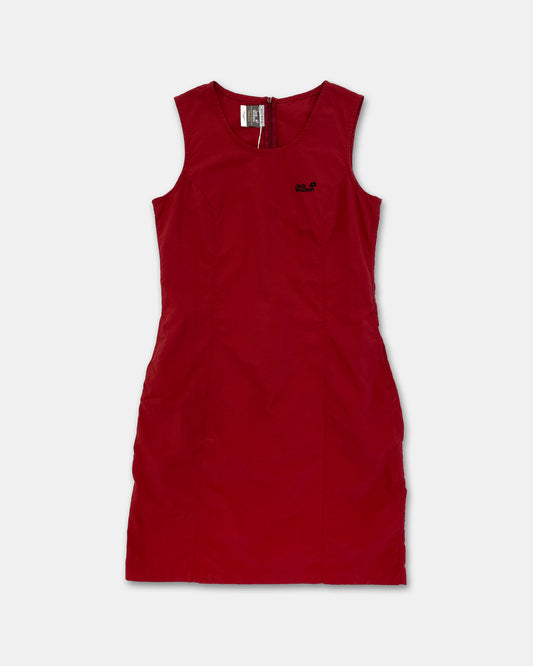 Jack Wolfskin 2010s Sport Dress Dark Red