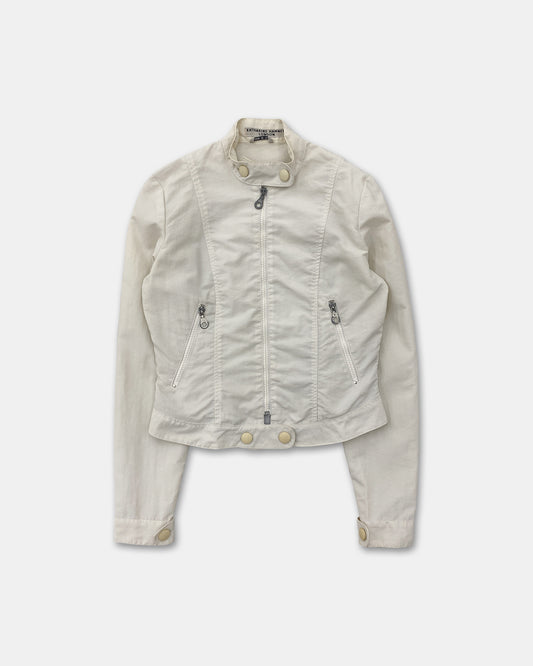 Katharine Hamnett 1990s Nylon Track Jacket White