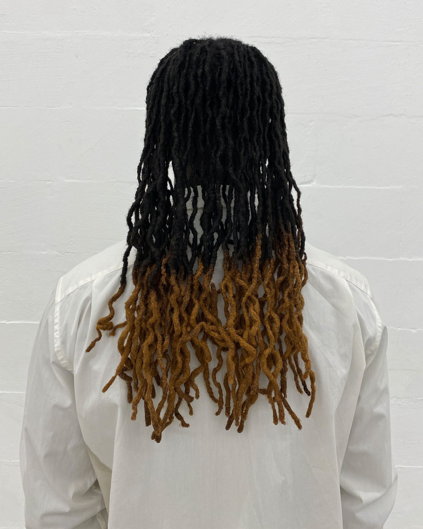 Kenzo Homme 1990s Big Stain Shirt White