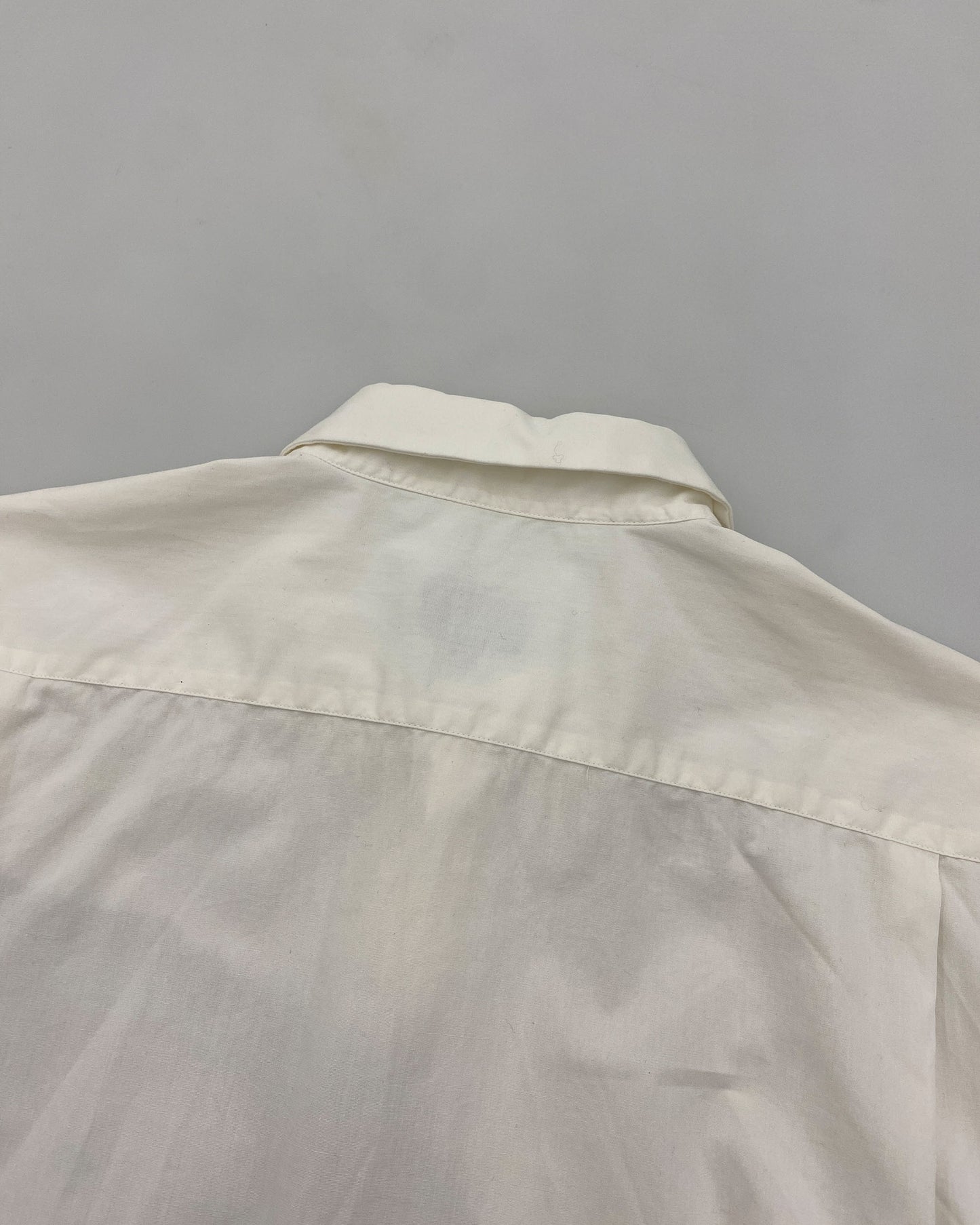 Kenzo Homme 1990s Big Stain Shirt White