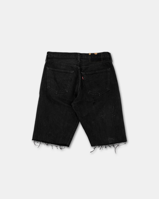 Levis 1990s 501 Denim Shorts Black