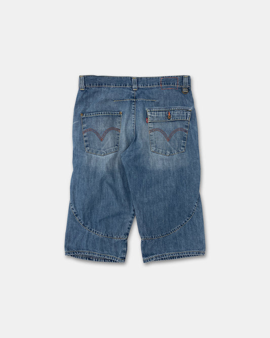 Levis 2010s Denim Shorts Blue