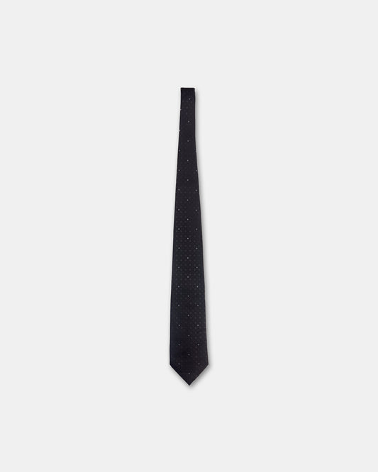 Louis Vuitton 2010s Monogram Tie Navy