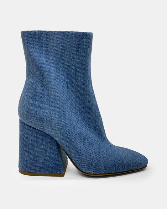 Maison Martin Margiela SS2019 Denim Ankle Boots Blue