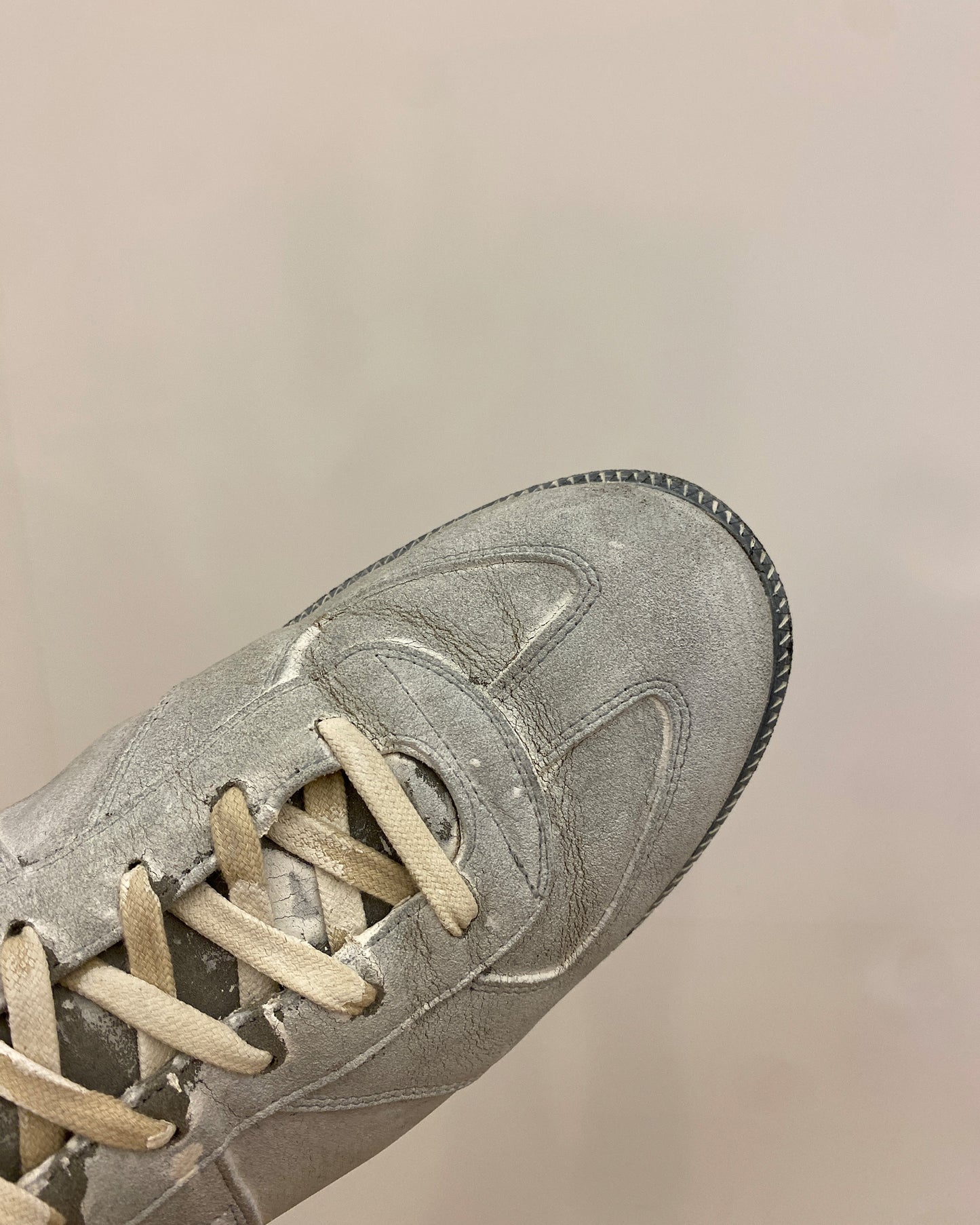 Maison Martin Margiela 2020s Painted GATs Replica Sneaker White Black