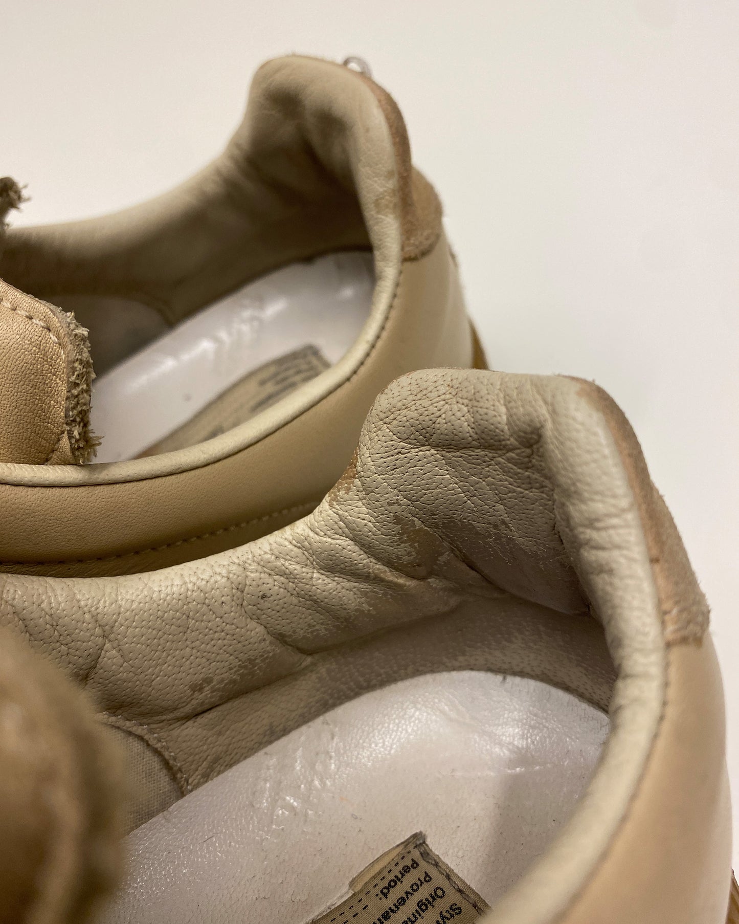 Maison Martin Margiela 2010s GATs Replica Sneaker Beige