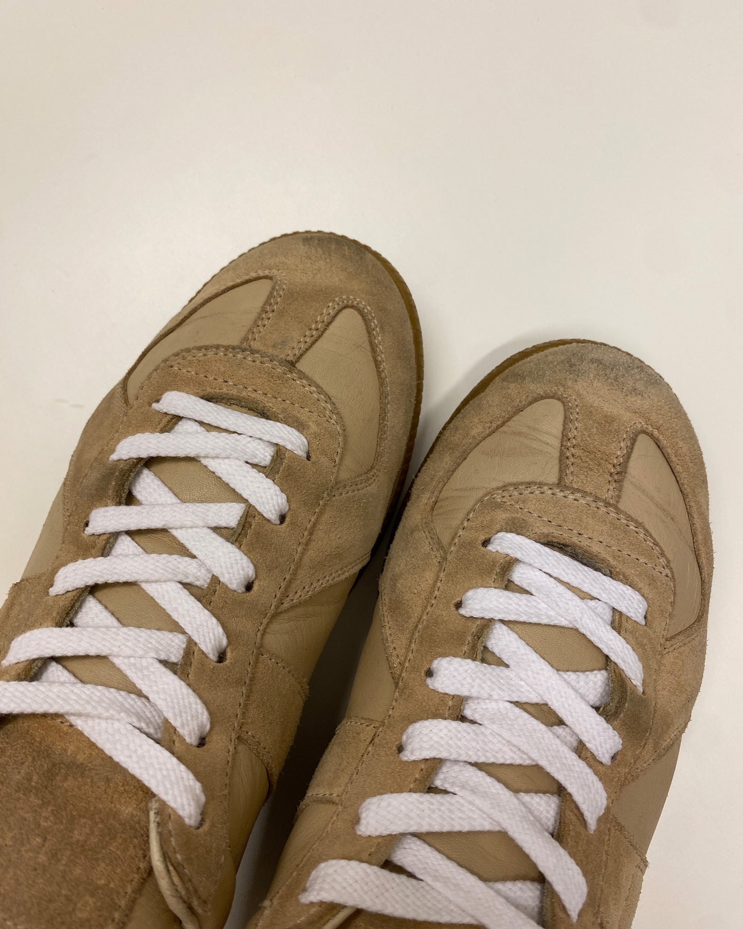 Maison Martin Margiela 2010s GATs Replica Sneaker Beige