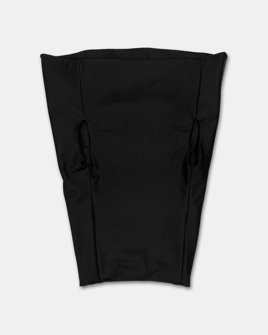 Maison Martin Margiela AW2008 White Label Runway Silk Dress Black