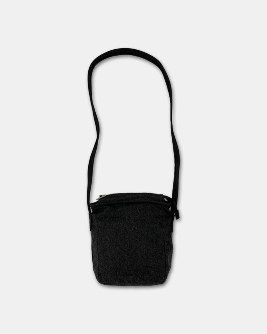 Miu Miu 1990s Sample Wool Shoulder Bag Grey