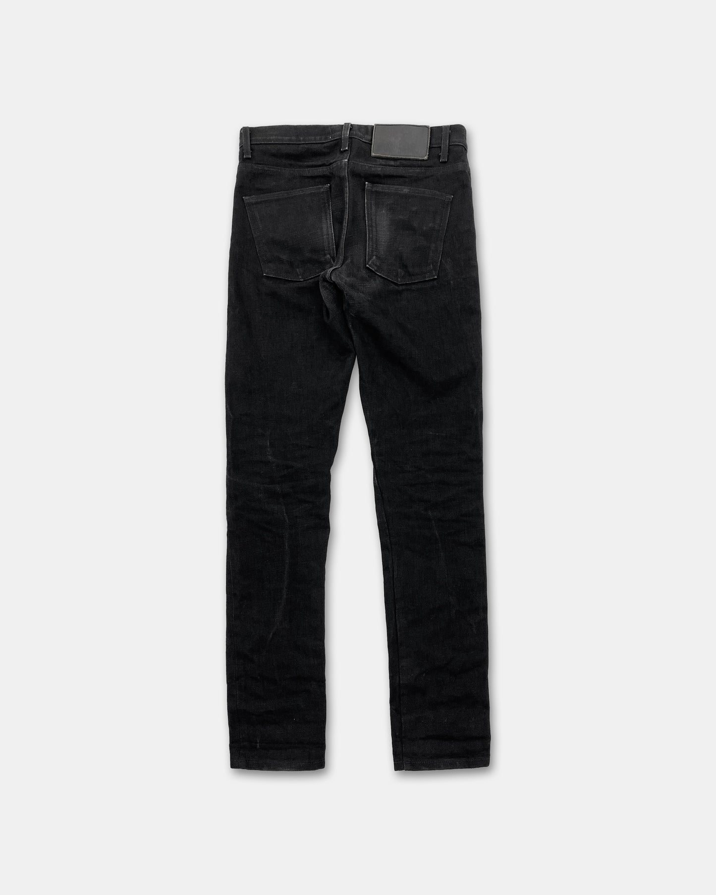 Naked & Famous AW2018 Elephant 7 El Diablo Slim Fit 20oz Selvedge Denim Black