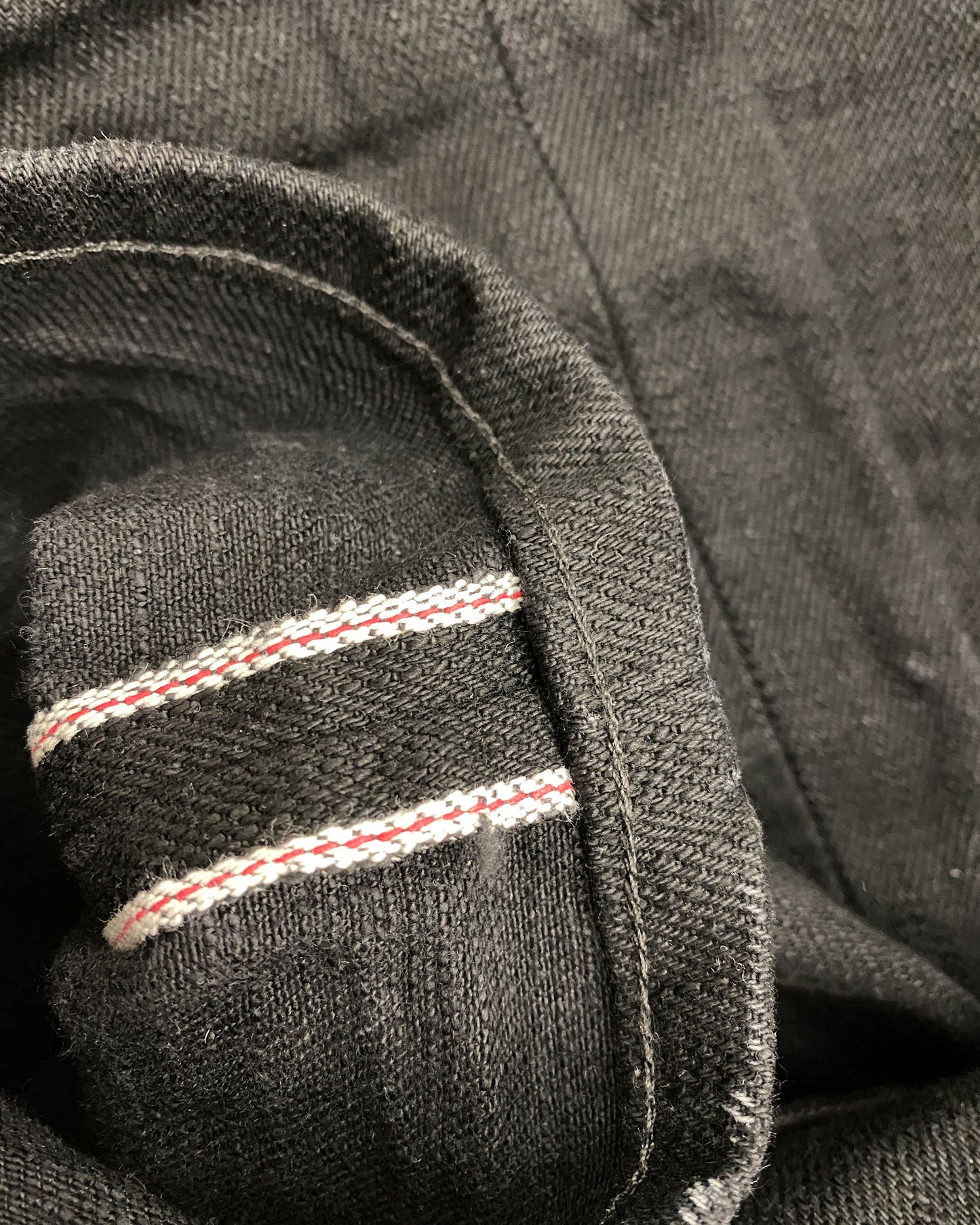 Naked & Famous AW2018 Elephant 7 El Diablo Slim Fit 20oz Selvedge Denim Black