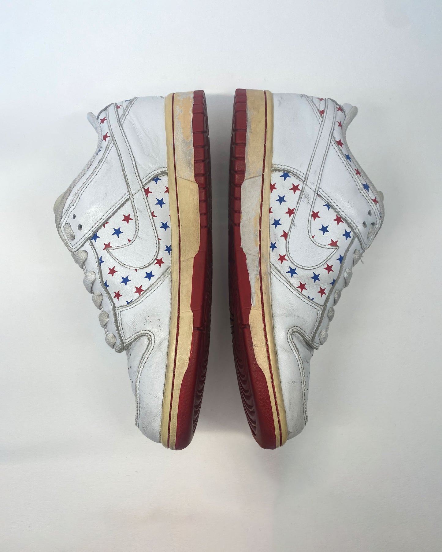 Nike 2005 Dunk Low 4th of July Sneaker White Red Blue