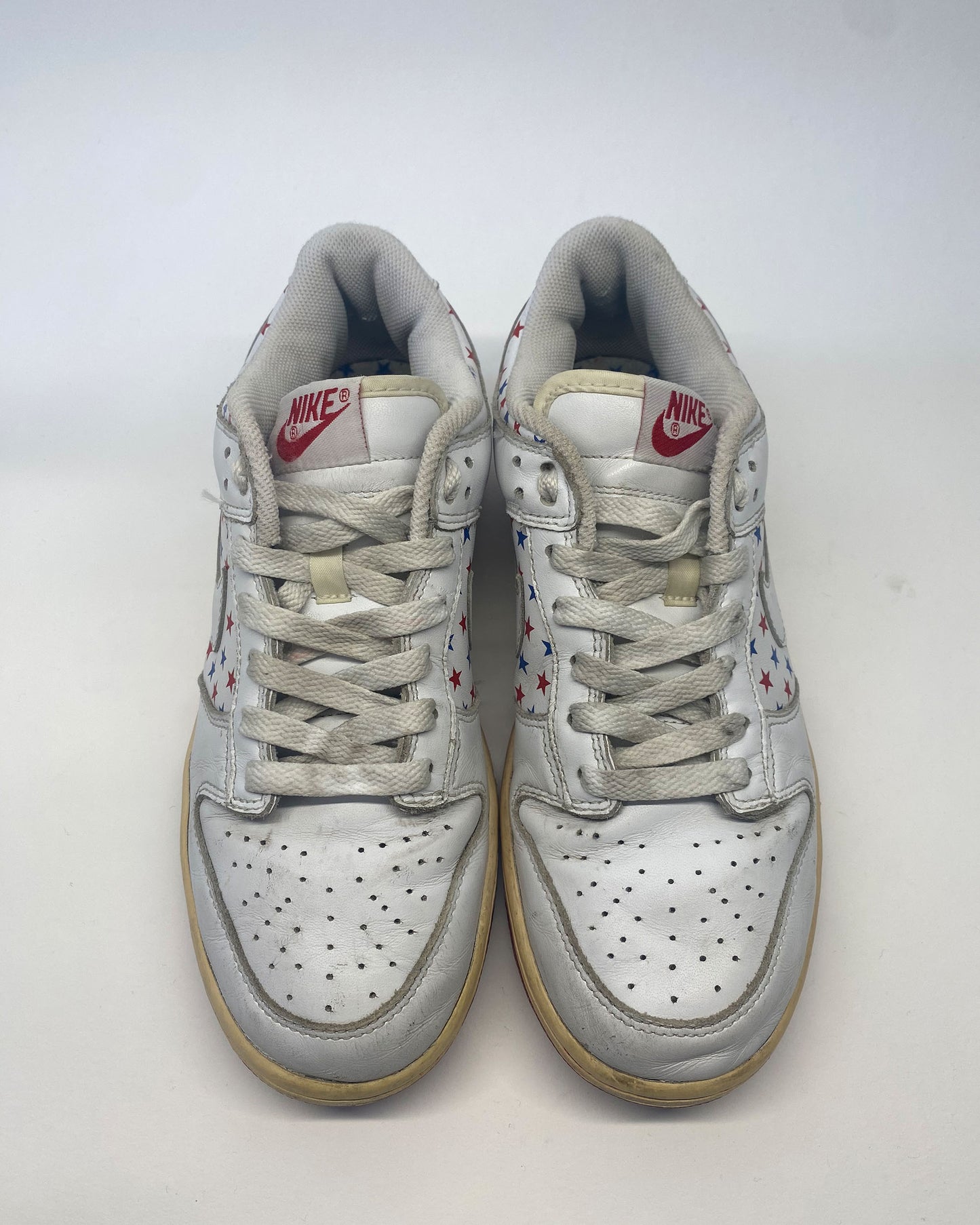 Nike 2005 Dunk Low 4th of July Sneaker White Red Blue