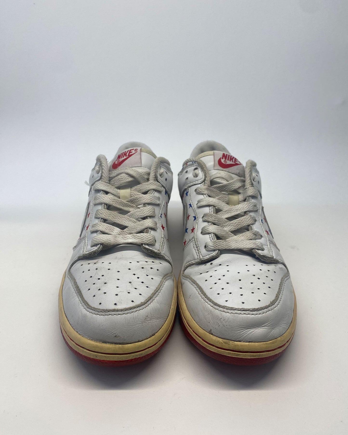 Nike 2005 Dunk Low 4th of July Sneaker White Red Blue