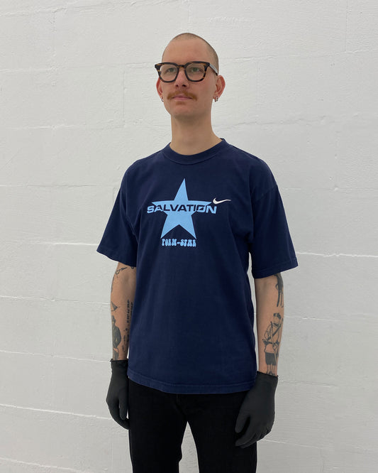 Salvation x Nike 1990s Porn-Star T-Shirt Navy