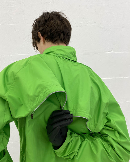 Nike 2010s 2in1 Track Jacket Vest Green