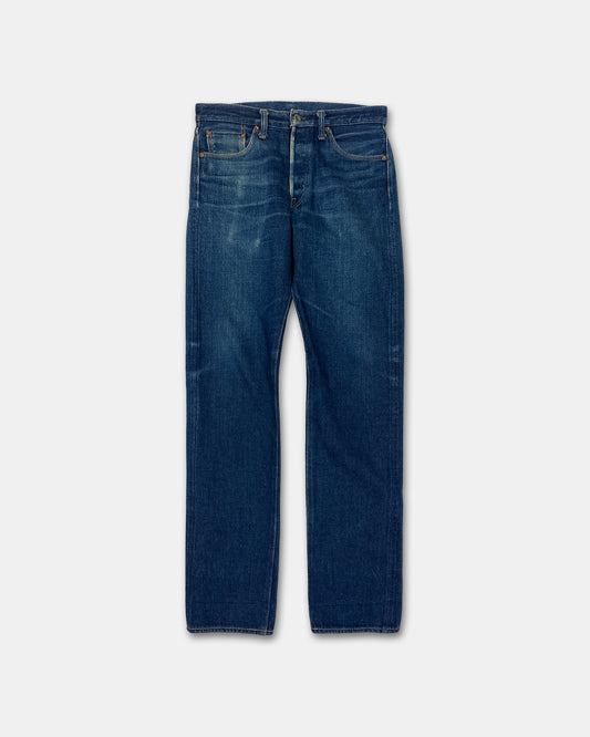 Oni Denim 2010s Heavyweight Selvedge Denim Faded Blue