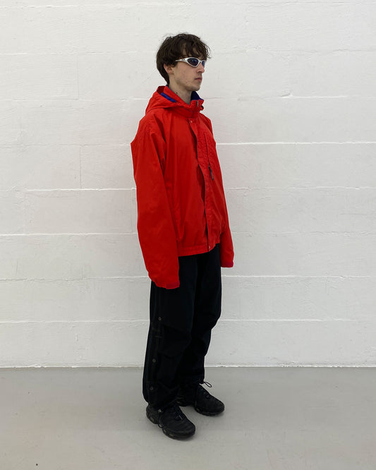 Patagonia SS1993 Made in USA Ripstop Hooded Jacket Red